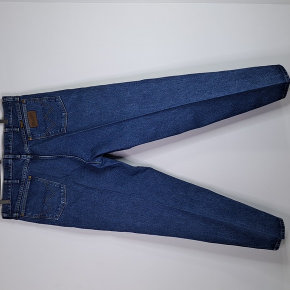Wrangler George Strait Cowboy Cut Blue Jeans Size 38x 32 31MGSHD - Picture 8 of 16